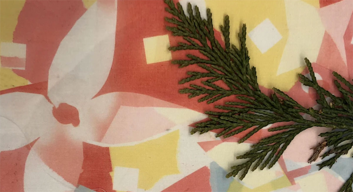 Detail of heat press