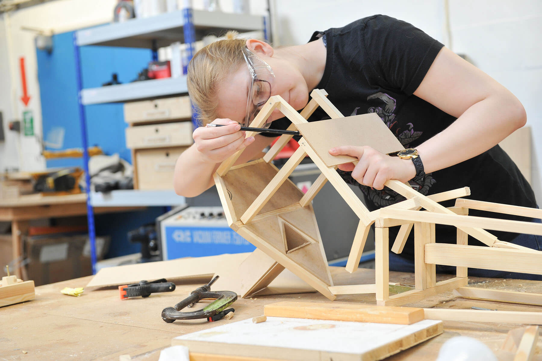 Wood Workshop, UCA Canterbury