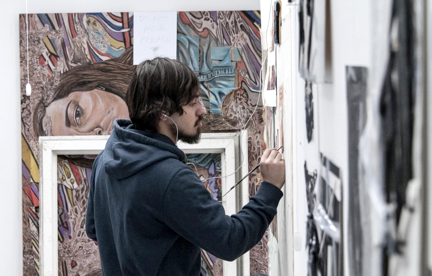 Fine Art studios, UCA Canterbury