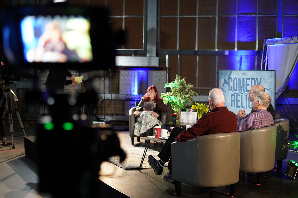 <p>Hosted and produced by UCA students who are studying Television Production, the event featured comedy legends that included Ed Bye, director and producer on Bottom, Red Dwarf, and Vicar of Dibley; Rob Grant, writer, director, and producer on Red Dwarf and Spitting Image; and Paul Jackson, director and producer on The Young Ones and The Two Ronnies.</p>