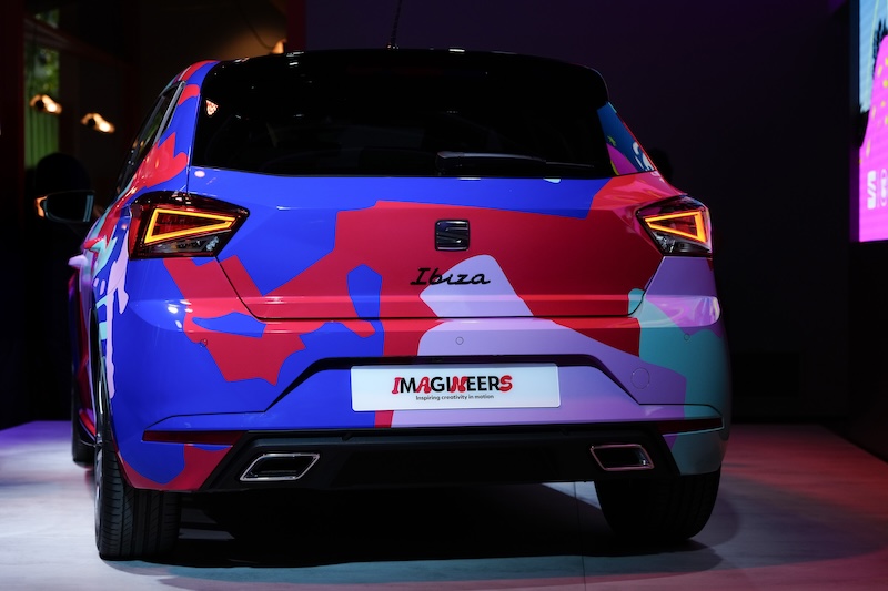 Jamie Binstead's winning SEAT Imagineers design