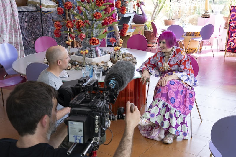 Zandra Rhodes on BBC's The One Show